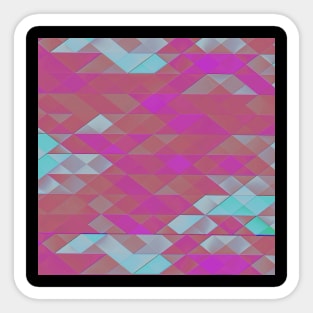 Abstract geometry Sticker